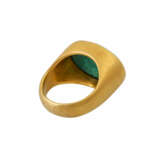 Ring mit ovalem Matrix-Türkis - фото 3