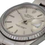 ROLEX Datejust, Ref. 16220. Armbanduhr. - фото 5