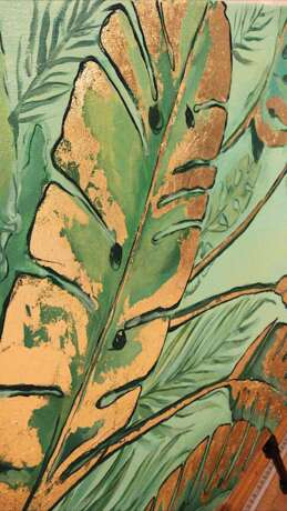 Зелень Холст на подрамнике Акриловые краски Современное искусство Анималистика 2020 г. - фото 2