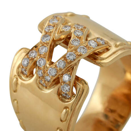 HERMÈS Ring Gold mit Brillanten - Foto 5