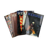 HERMÈS VINTAGE Magazine "DIE WELT VON HERMÈS", 80er Jahre. - Foto 1
