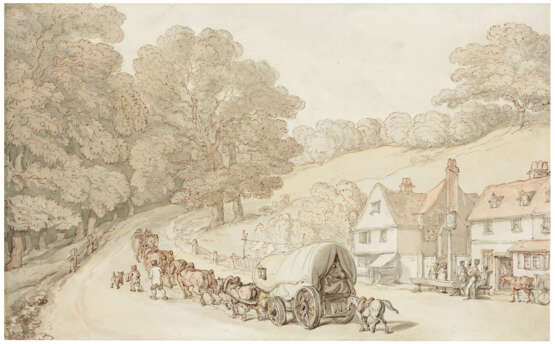 Rowlandson, Thomas. THOMAS ROWLANDSON (LONDON 1756-1827) - Foto 1
