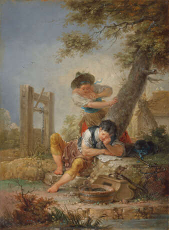 Zick, Januarius Johann Rasso (. JANUARIUS ZICK (MUNICH-AU 1730-1797 EHRENBREITSTEIN) - Foto 6