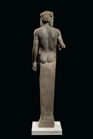 A ROMAN MARBLE TERMINAL FIGURE OF DIONYSUS - фото 5