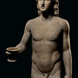 A ROMAN MARBLE TERMINAL FIGURE OF DIONYSUS - фото 9
