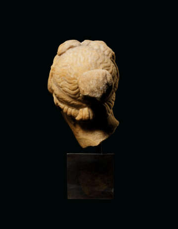 A GREEK MARBLE HEAD OF APHRODITE - photo 4