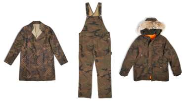 A COLLECTION OF CAMOUFLAGE CLOTHING