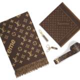 A COLLECTION OF BROWN MONOGRAM ACCESSORIES - photo 1
