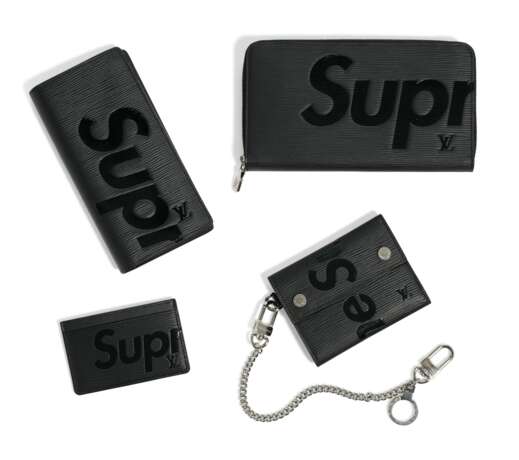 A COLLECTION OF BLACK EPI LEATHER ACCESSORIES - photo 1