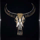 Painting “Jewelry painting Bull Bull”, Mixed media, Realist, Animalistic, 2020 - photo 1