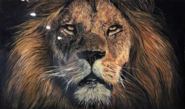 Painting Lion / Lion