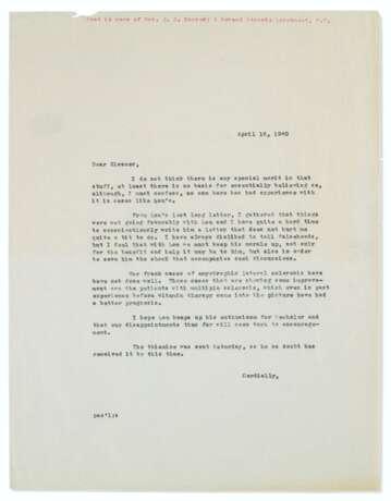 Highly Important Lou Gehrig Document Archive From Dr Paul O'... - фото 22