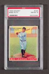 1933 Goudey #144 Babe Ruth (PSA 8 NM-MT)