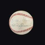 Very Fine 1939 Baseball Hall of Fame Inaugural Inductees Aut... - photo 5