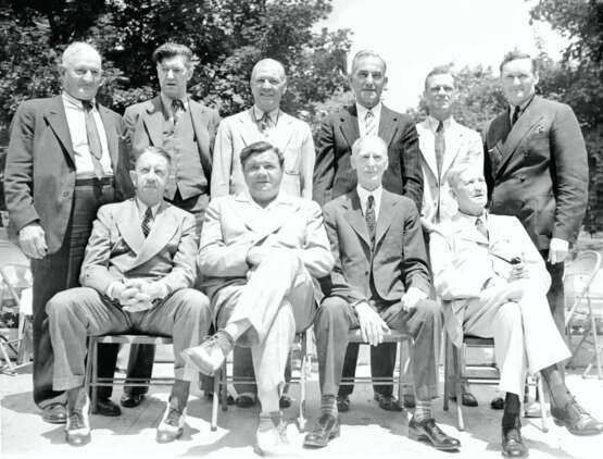 Very Fine 1939 Baseball Hall of Fame Inaugural Inductees Aut... - photo 7