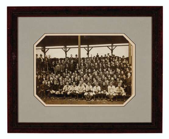 Scarce 1903 Boston Red Sox and Royal Rooters World Series ph... - photo 1
