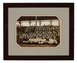 Scarce 1903 Boston Red Sox and Royal Rooters World Series ph...