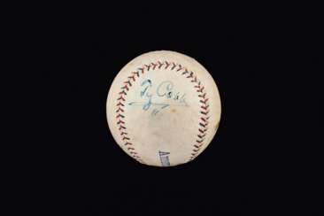 Ty Cobb Single Signed Baseball c1920s: Scarce Playing Career...
