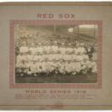 1916 Red Sox World Series Team Cabinet Photograph with Babe ... - Foto 1