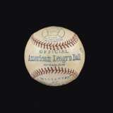 1915 Eddie Collins Single Signed Baseball to Umpire Tommy Co... - фото 3