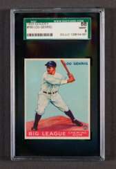 1933 Goudey Lou Gehrig #160 (SGC 8 NM-MT)