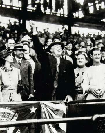 Rare Franklin D Roosevelt Single Signed Baseball (US Preside... - Foto 3