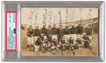 1931 US All-Star Tour of Japan Team Autographed Photograph (...