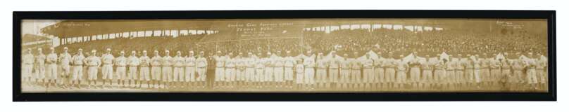 Historic April 20, 1912 Fenway Park Inaugural Opening Day Pa... - фото 1