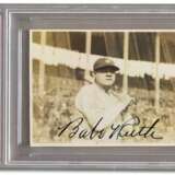 1934 Babe Ruth Autographed US All-Star Tour of Japan Photogr... - фото 1