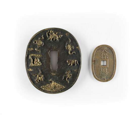 MÜNZE UND TSUBA - photo 1