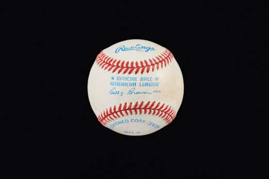 President Ronald Reagan Single Signed Baseball (US President... - фото 2
