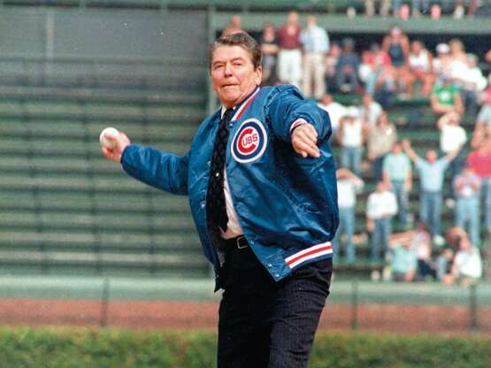 President Ronald Reagan Single Signed Baseball (US President... - Foto 3