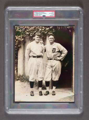 Walter Johnson and Ty Cobb Photograph c1925 (Walter Johnson'... - фото 1