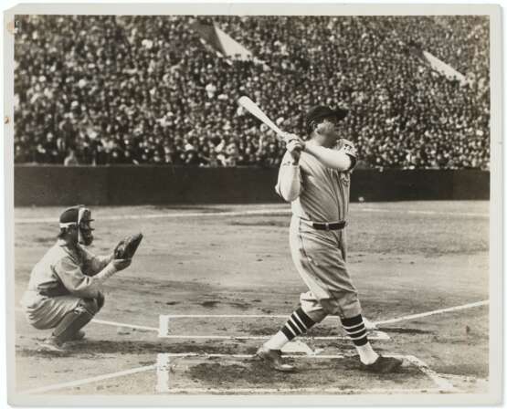 1934 Babe Ruth US All-Star Team Tour of Japan Photograph (PS... - photo 1