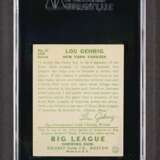 1934 Goudey #61 Lou Gehrig (SGC Authentic) - Foto 2