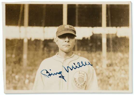 Collection of (23) 1934 US All-Star Tour of Japan Autographe... - photo 10
