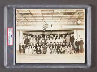 1934 US All-Star Tour of Japan Team Photograph (PSA/DNA Type...