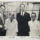 Pair of Babe Ruth and Lou Gehrig 1934 US Tour of Japan Postc... - photo 2