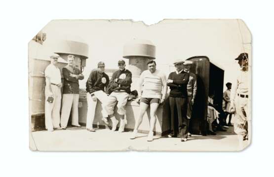 Collection of 1934 US All-Star Tour of Japan Ephemera - photo 2