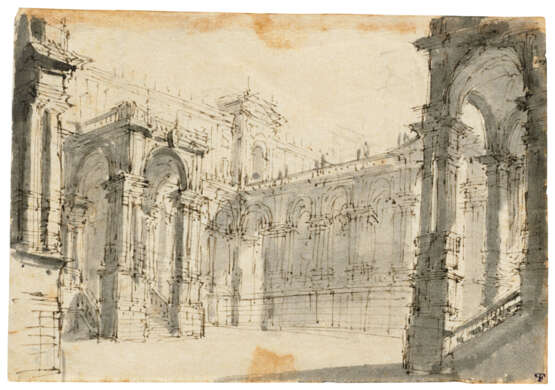 Attributed to Ferdinando Galli Bibiena (Bologna 1657-1743) - фото 4