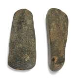 TWO GREY STONE HAND TOOLS - фото 1