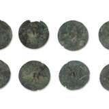 A GROUP OF THIRTY-FOUR BRONZE V-SHAPED HARNESS ORNAMENTS - фото 6