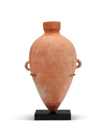 A RED POTTERY OVOID AMPHORA - Foto 1