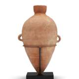 A RED POTTERY OVOID AMPHORA - photo 2