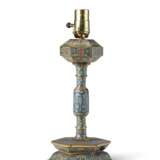 A CLOISONNÉ ENAMEL HAT STAND, MOUNTED AS A LAMP - photo 2