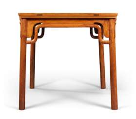 A SQUARE HUANGHUALI TABLE
