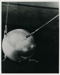 Modèle de Spoutnik I, le premier satellite artificiel au monde