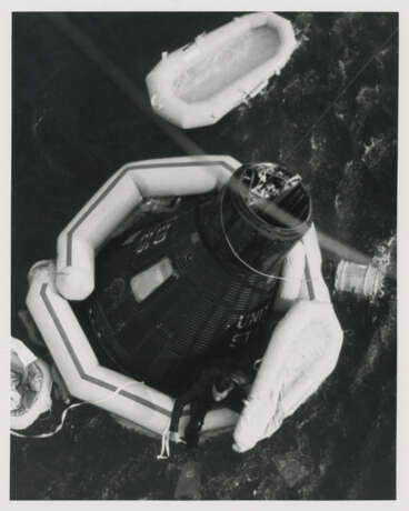 Orbital sunrise; recovery of Scott Carpenter, his Robot camera and the Aurora 7 spacecraft, May 24, 1962 - photo 6