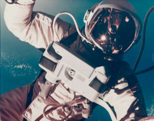 First US Spacewalk [Large Format]; Ed White’s EVA over the Gulf of Mexico, June 3-7, 1965