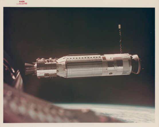 Views of the Agena Target Docking Vehicle (ATDA), first unmanned satellite photographed from space, March 16-17, 1966 - photo 8